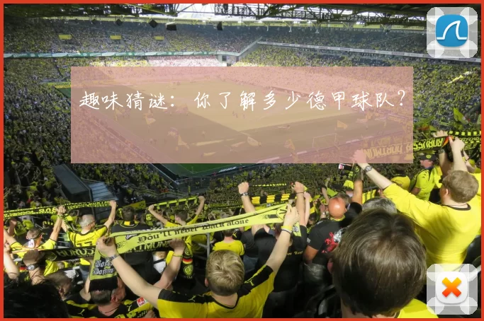 趣味猜谜：你了解多少德甲球队？